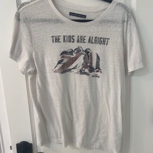 Vintage rock band tee